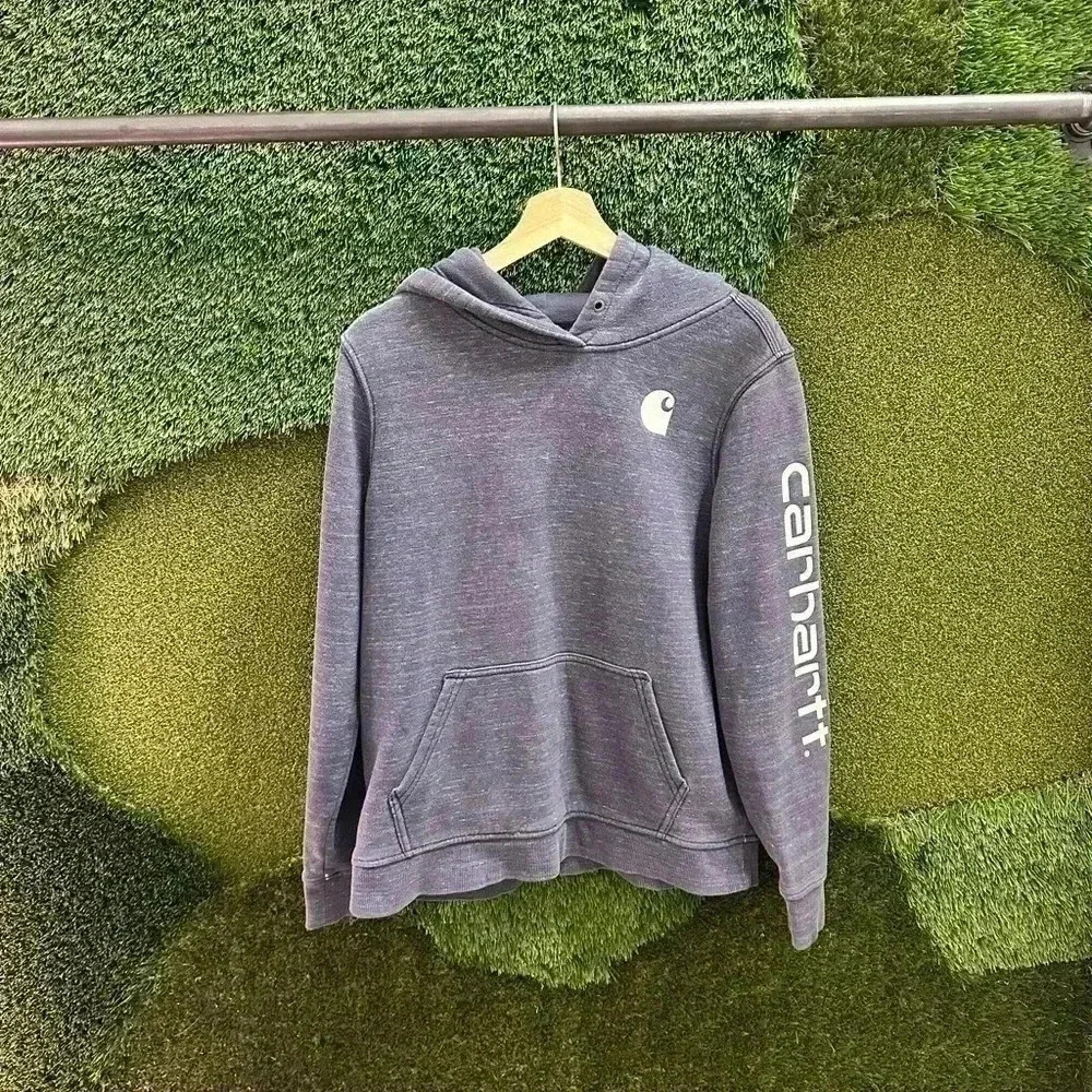 Carhartt Logo  Hoodie Large